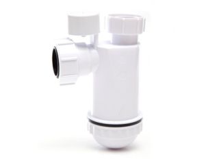 WP46PV Polypipe 40mm Nuflo Bottle Anti-Syphon Trap 75mm Seal White