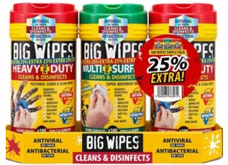 Big Wipes Hand Wipe Triple Pack