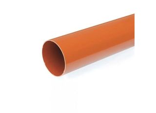 UG430 Polypipe PVC Underground Drain Pipe 110mm x 3m