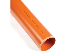 UG460 Polypipe PVC Underground Drain Pipe 110mm x 6m