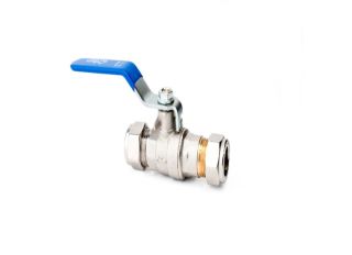 Inta Lever Ball Valve Blue Handle Water 15mm