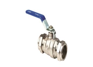 Inta Lever Ball Valve Blue Handle Water 22mm