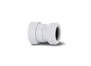 PS38 Polypipe Universal Compression Waste Reducer 40mm x 32mm White