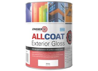 Zinsser AllCoat Exterior Gloss White 1L