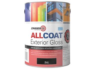 Zinsser AllCoat Exterior Gloss Black 2.5L