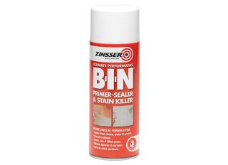Zinsser B-I-N Primer Sealer Spray White 400ml