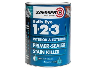 Zinsser Bulls Eye 1-2-3 Water Based Primer Sealer 2.5L