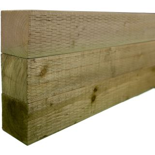 UC4 Green Treated Fence Post 75x75mmx1.8m